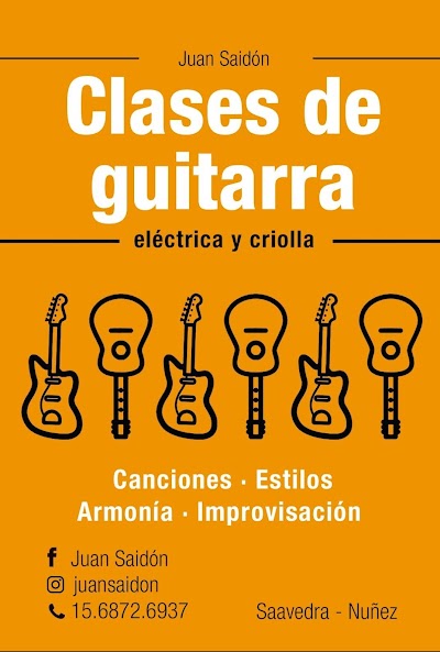 Clases de Guitarra en Palermo