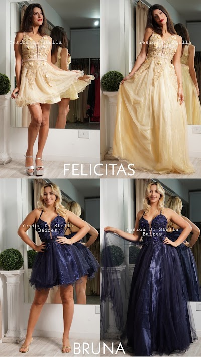 Vestidos de fiesta Yesi - Alquiler y venta