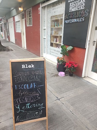 Blek libreria artística