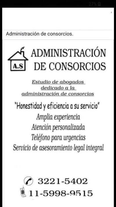 AS administracion de consorcios