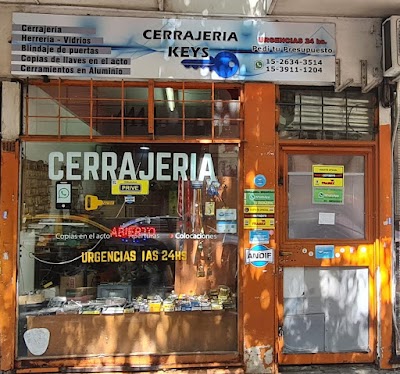 CERRAJERÍA KEYS en calle ecuador 24hs