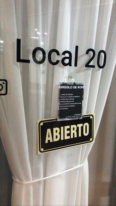 ARREGLO/RECICLADO DE ROPA -LOCAL 20-