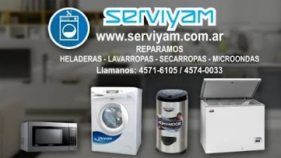 Service Microondas Lavarropas Serviyam