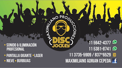 MAXIMILIANO PRODUCCIONES DE DISC JOCKEY