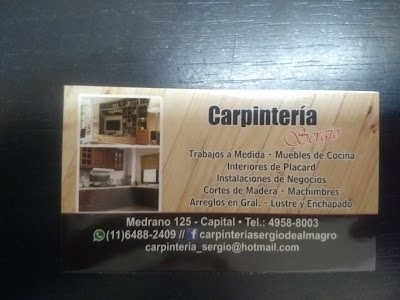 Carpintería Sergio