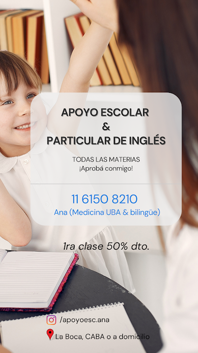 APOYO ESCOLAR & INGLÉS