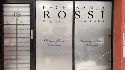 ESCRIBANIA ROSSI. REGISTRO 1146 C.A.B.A.