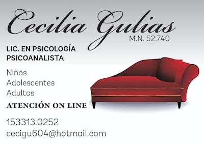 Lic. Cecilia Gulias Psicóloga (niños-adolescentes-adultos)