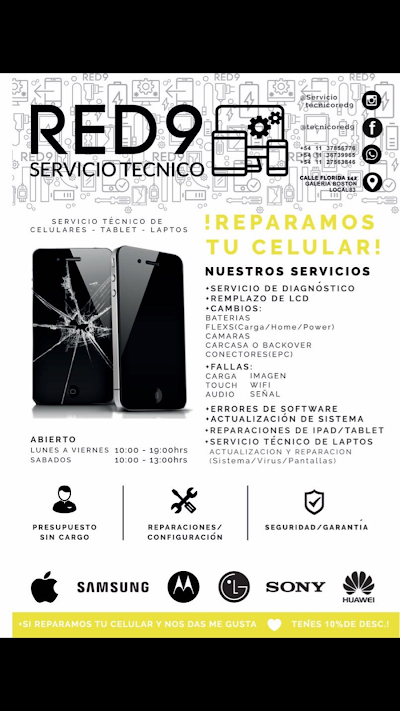 Servicio Tecnico Red9