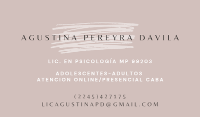 Lic. Agustina Pereyra Davila