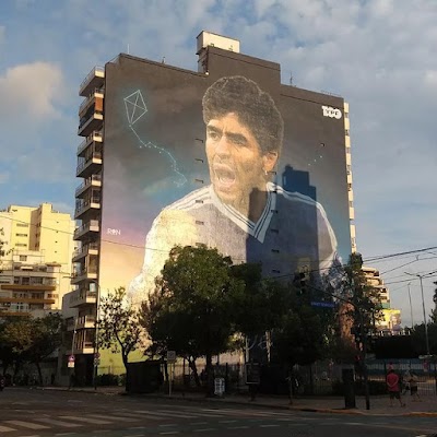 "El mural maradoniano más grande del mundo" - Martín Ron