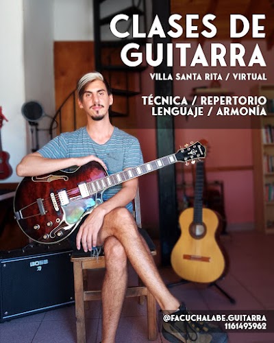 Clases de guitarra y música - Facu Chalabe