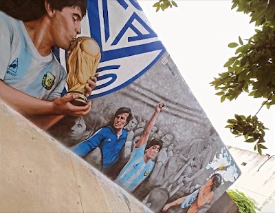 mural HEROES DEL 86