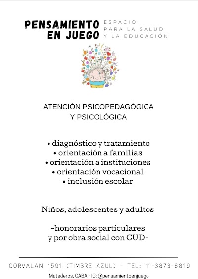 Psicología - Espacio Pensamiento en Juego Mataderos