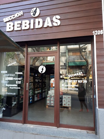 Sección Bebidas