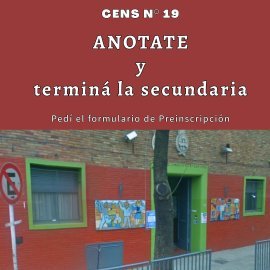 Centro Educativo de Nivel Secundario N° 19