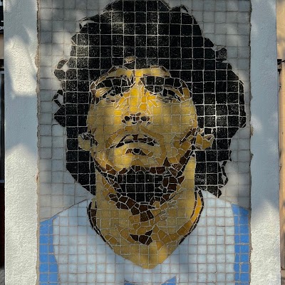 Mosaico en Homenaje a Diego Maradona