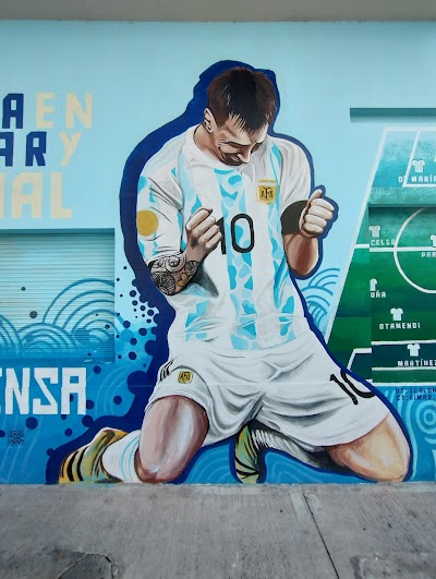 Mural Messi