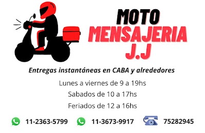 Moto mensajeria JJ