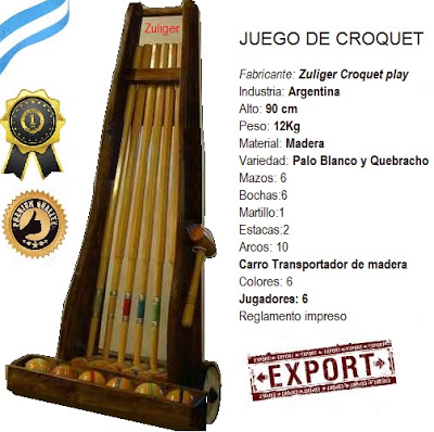 JUEGO DE CROQUET