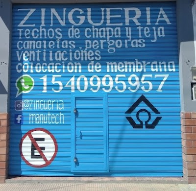 Zingueria y techos Manutech