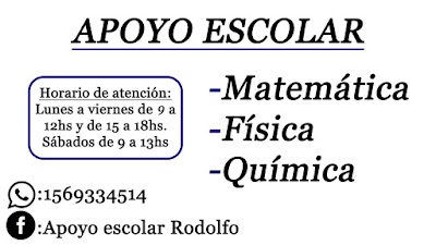 APOYO ESCOLAR RODOLFO