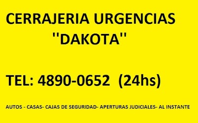 A Cerrajería DAKOTA (( 4890-0652 )), urgencias 24 HORAS en Beccar, San Isidro, San Fernando y Zona Norte