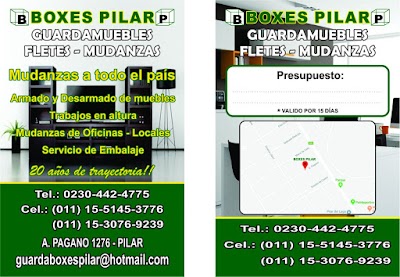 Guardamuebles Boxes Pilar & Deposito En Gral