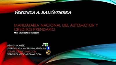 GESTORIA AUTOMOTOR-VERONICA SALVATIERRA (Matriculada)