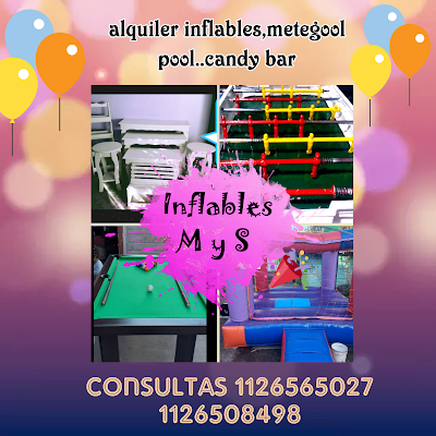 Inflables MyS Diversion para cumpleaños