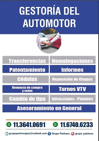 Seguros en gral. y Gestoria Automotor