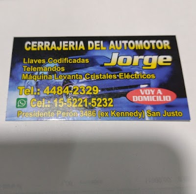 CERRAJERIA DEL AUTOMOVIL JORGE