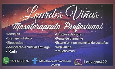 Masoterapeuta Profesional Lourdes