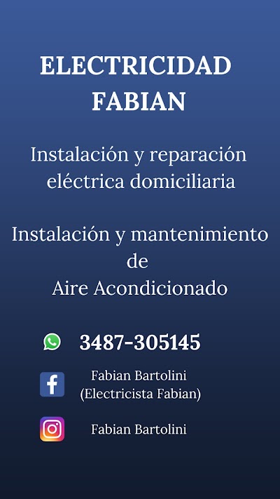 Electricista Domiciliario Fabián