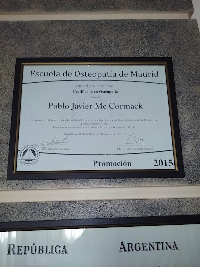 Mc Cormack Osteopatia Kinesiologia