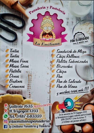 Panaderia y Pasteleria La Emiliana