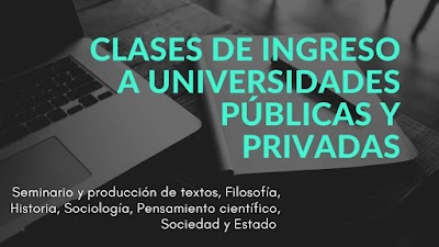 Clases de apoyo Universitario y Secundario