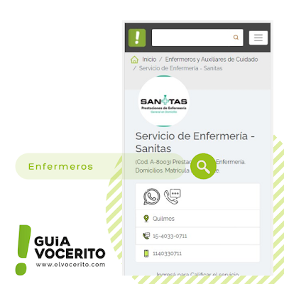 Servicio de Enfermería - Sanitas