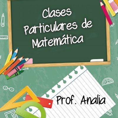 Clases particulares de Matemática Analia