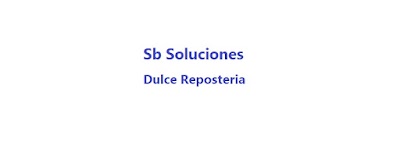 SB SOLUCIONES DULCE REPOSTERIA