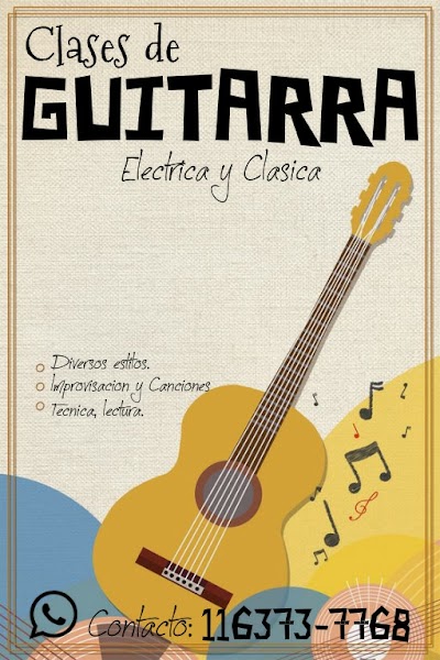 CLASES DE GUITARRA