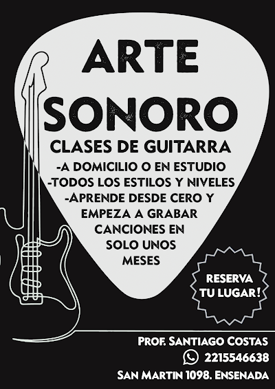 Arte sonoro - Clases de guitarra