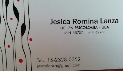 Lic en psicología. Jesica Lanza