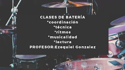 Clases de Bateria Zona Sur - Ezequiel Gonzalez