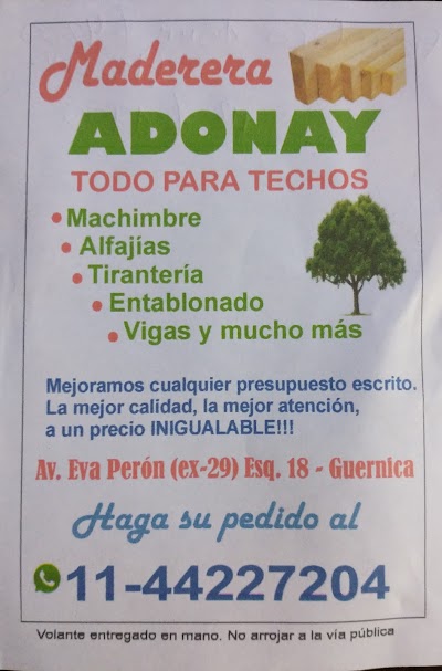 Maderera Adonay