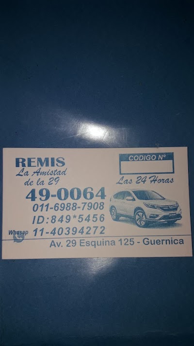 Remis La Amistad De La 29