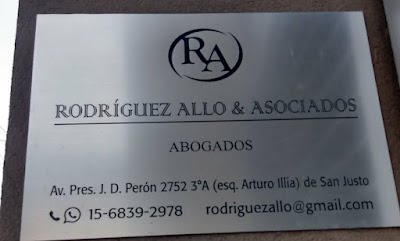 Estudio Rodríguez Allo & Asociados. Abogados.