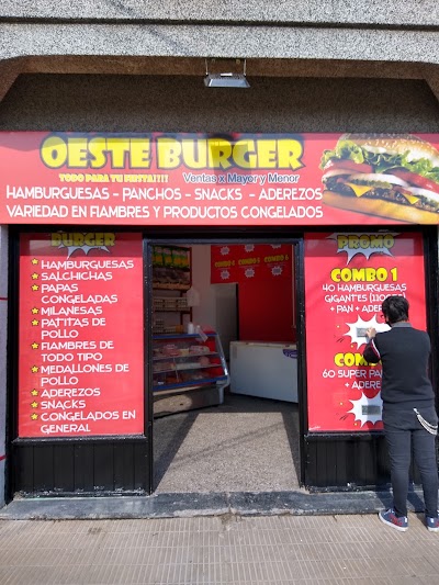 OESTE BURGER fiambres, hamburguesas y panchos