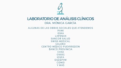 Laboratorio de Análisis Clínicos Dra. Monica Garcia