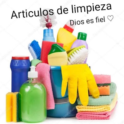 Artículos de limpieza DIOS ES FIEL